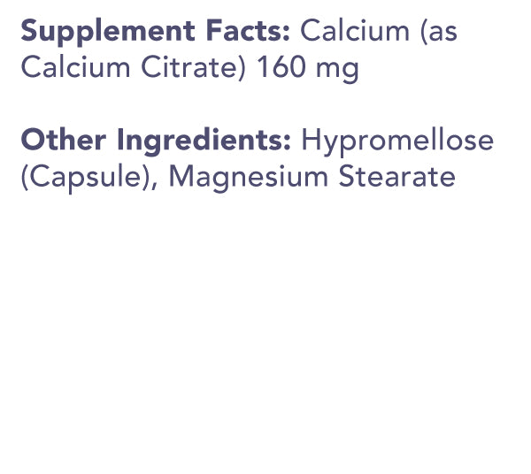Calcium Citrate