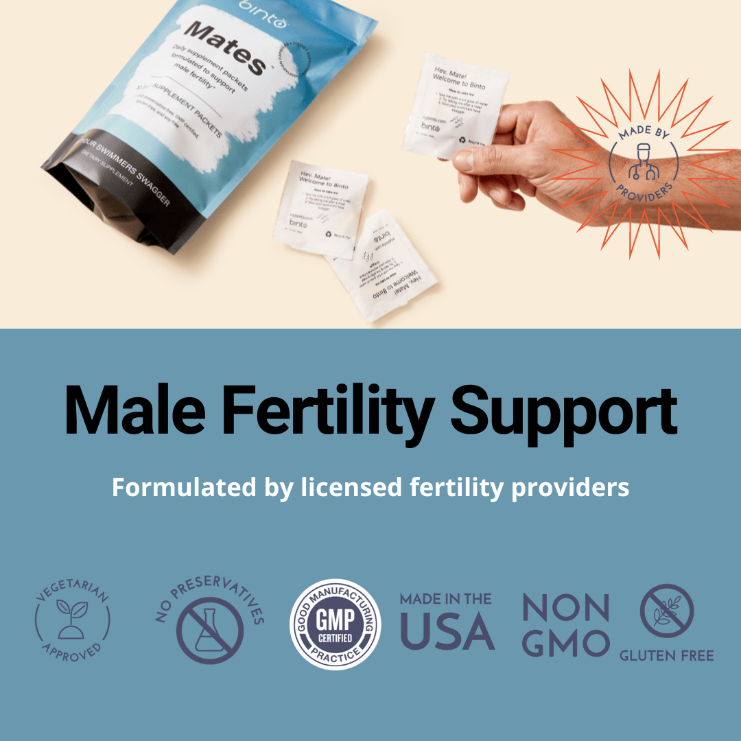Mates™ | Male Fertility Support Kit - Binto